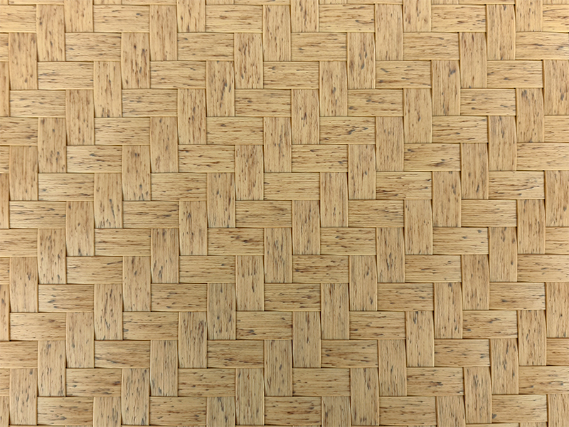 Suspended bamboo mat